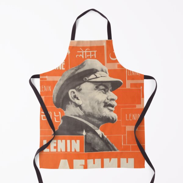 Item preview, Vladimir Lenin vintage propaganda poster designed and sold by monsterplanet.