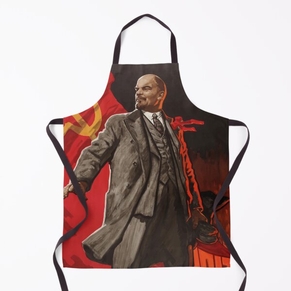 Item preview, Vladimir Lenin vintage propaganda poster designed and sold by monsterplanet.