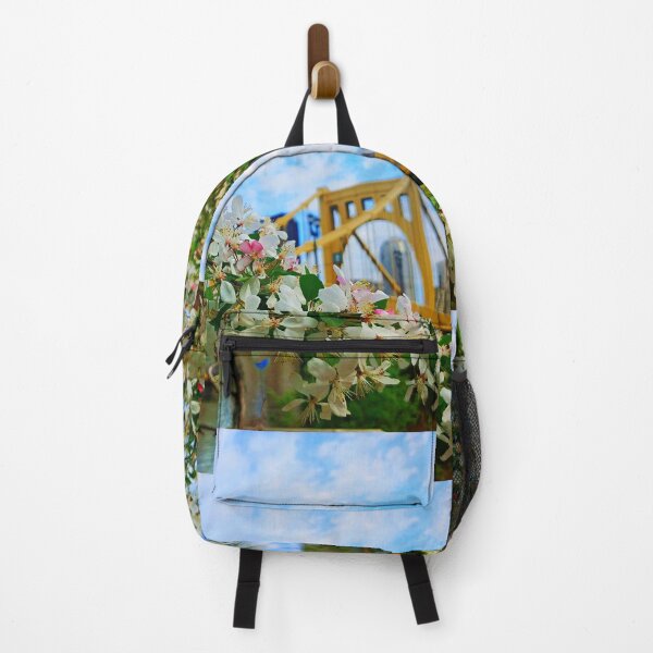Item preview, Apple Blossom & Bridge / Pittsburgh  designed and sold by silviasunflower.
