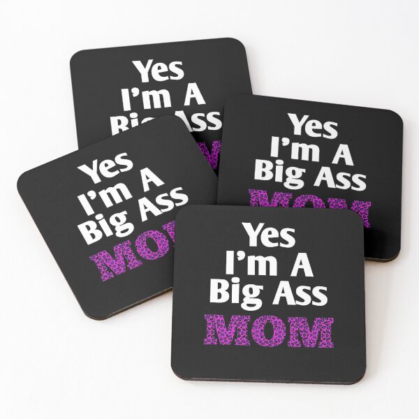 Item preview,  Yes Im A Big Ass Mom Pink Leopard Funny Saying designed and sold by Tema EL.