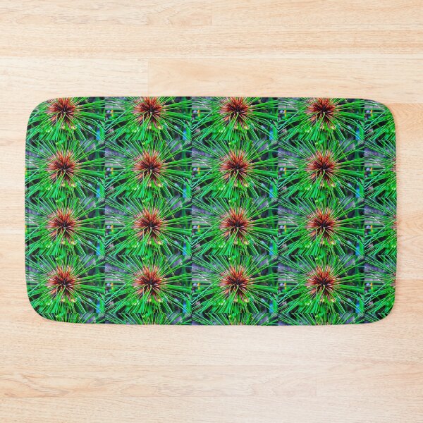 Item preview, green flower pattern designed and sold by apparelsocietee.