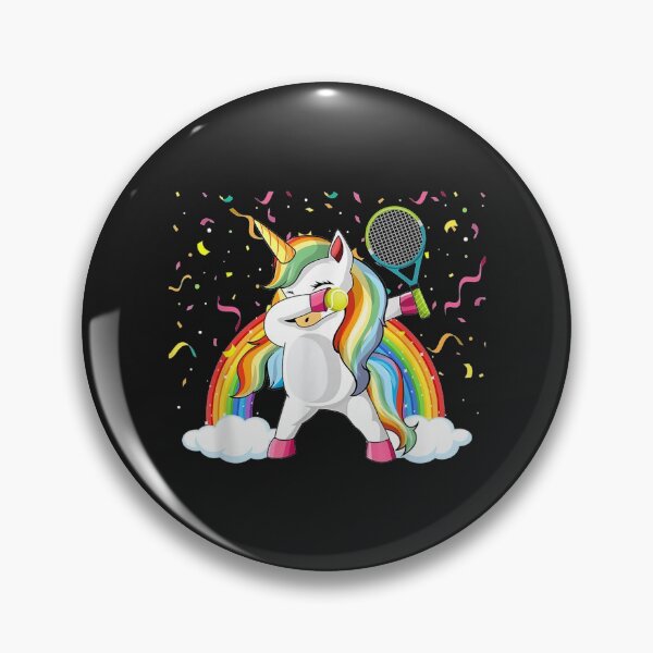 Item preview, Dabbing Tennis Unicorn  Funny Dab Dancing TShirt10 designed and sold by etamarapk.