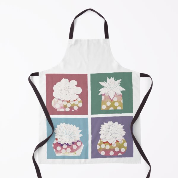 Item preview, Succulents. Echeverias in pots. Colorful tiles designed and sold by dariaikuznets.