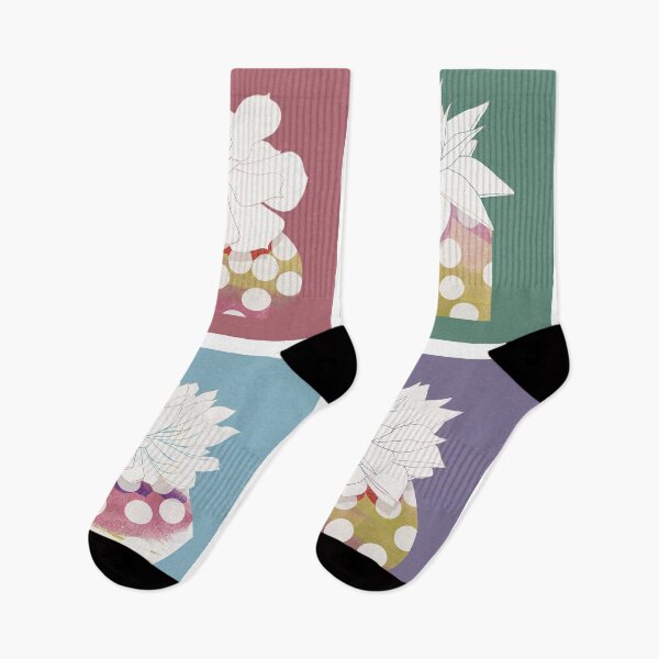 Item preview, Succulents. Echeverias in pots. Colorful tiles designed and sold by dariaikuznets.