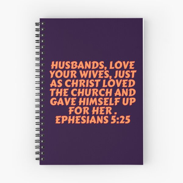 Item preview, Bible Verse Ephesians 5:25 designed and sold by Prayingwarrior.