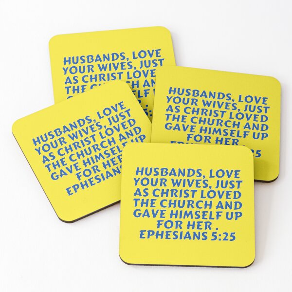 Item preview, Bible Verse Ephesians 5:25 designed and sold by Prayingwarrior.