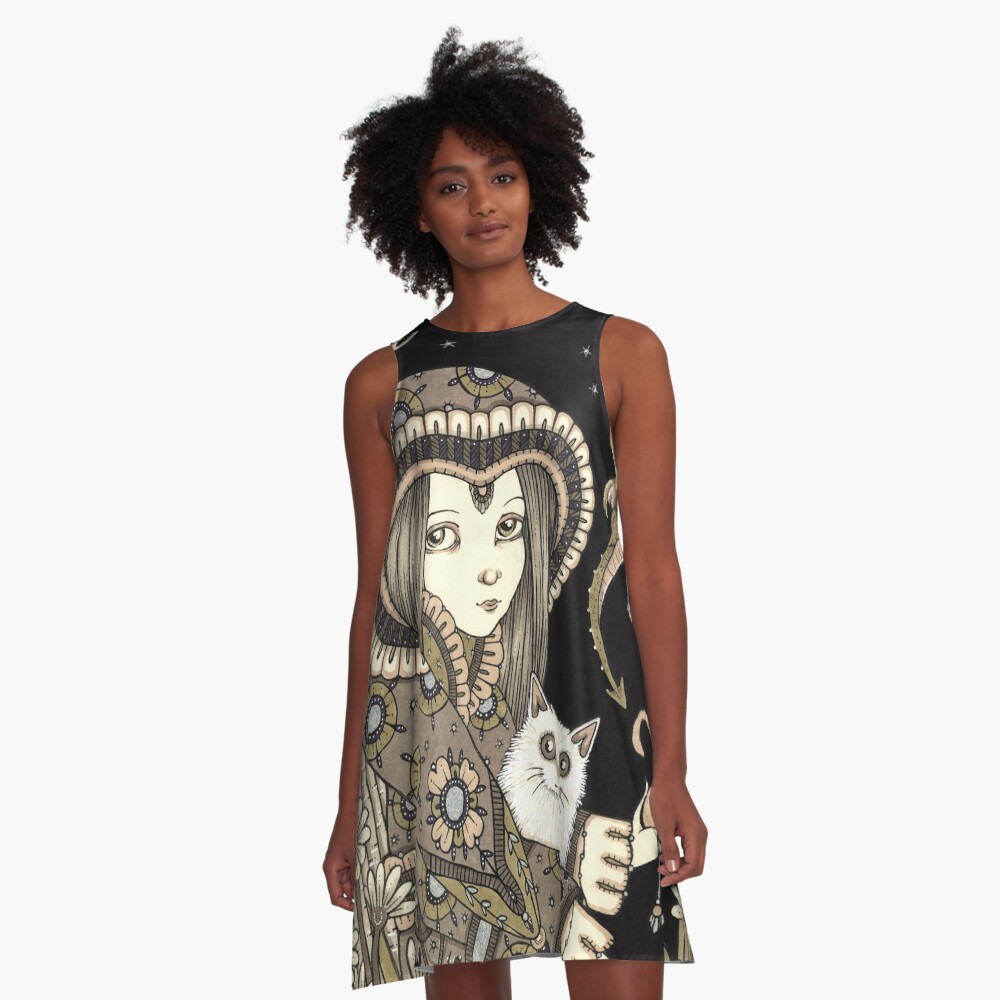 Item preview, A-Line Dress designed and sold by AnitaInverarity.