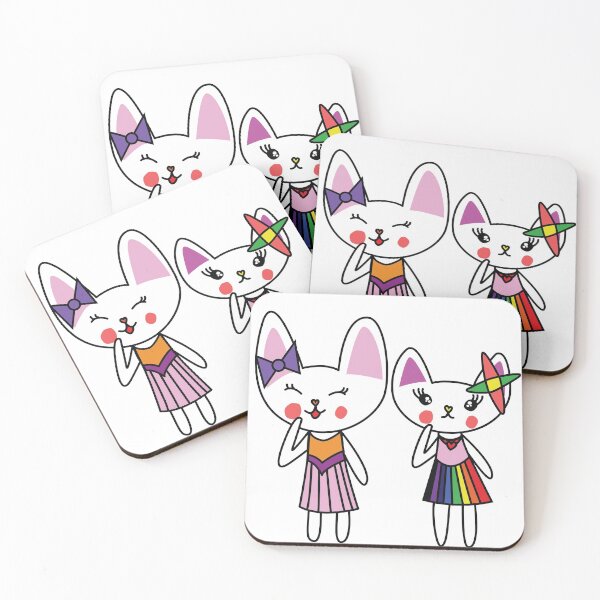 Item preview, Baby rabbit and baby cat design.  designed and sold by dadamda.