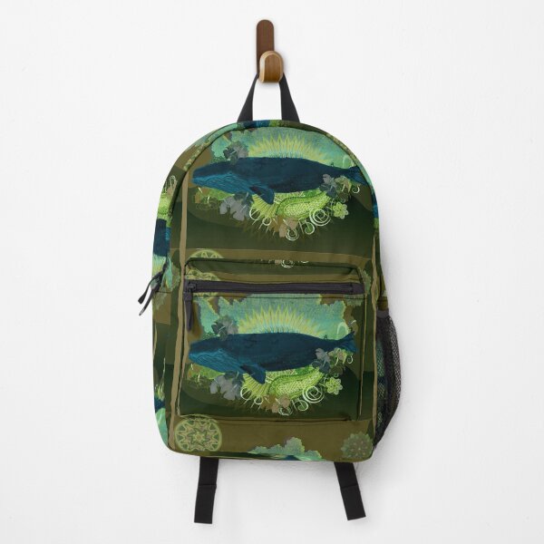Item preview, Exhuberant Whale - green designed and sold by DreaMground.