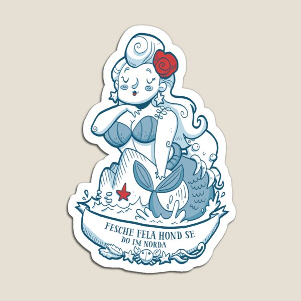 Swabian Mermaid Magnet