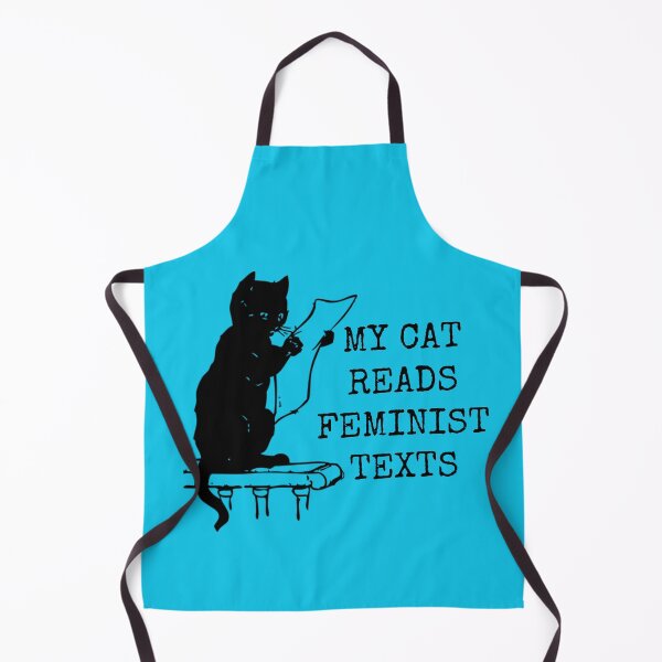Item preview, My Cat Reads Feminist Texts designed and sold by DesignsofNote.