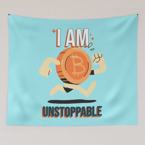 Item preview, I Am Unstoppable Bitcoin designed and sold by DTEH.