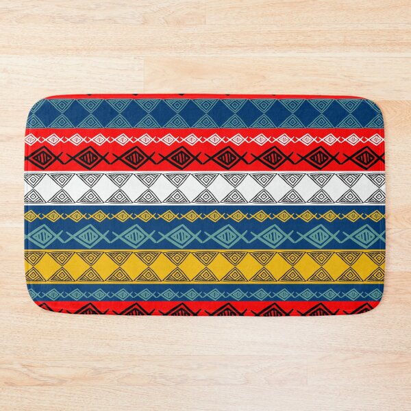 Item preview, colorful vintage tribal seamless pattern designed and sold by Vernon Carl D'souza.