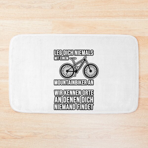 Item preview, Don't mess with a mountain biker! designed and sold by TopsellerShirts.