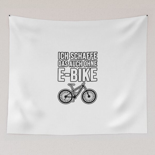 Item preview, I can do it without an e-bike! Mountain bike! designed and sold by TopsellerShirts.