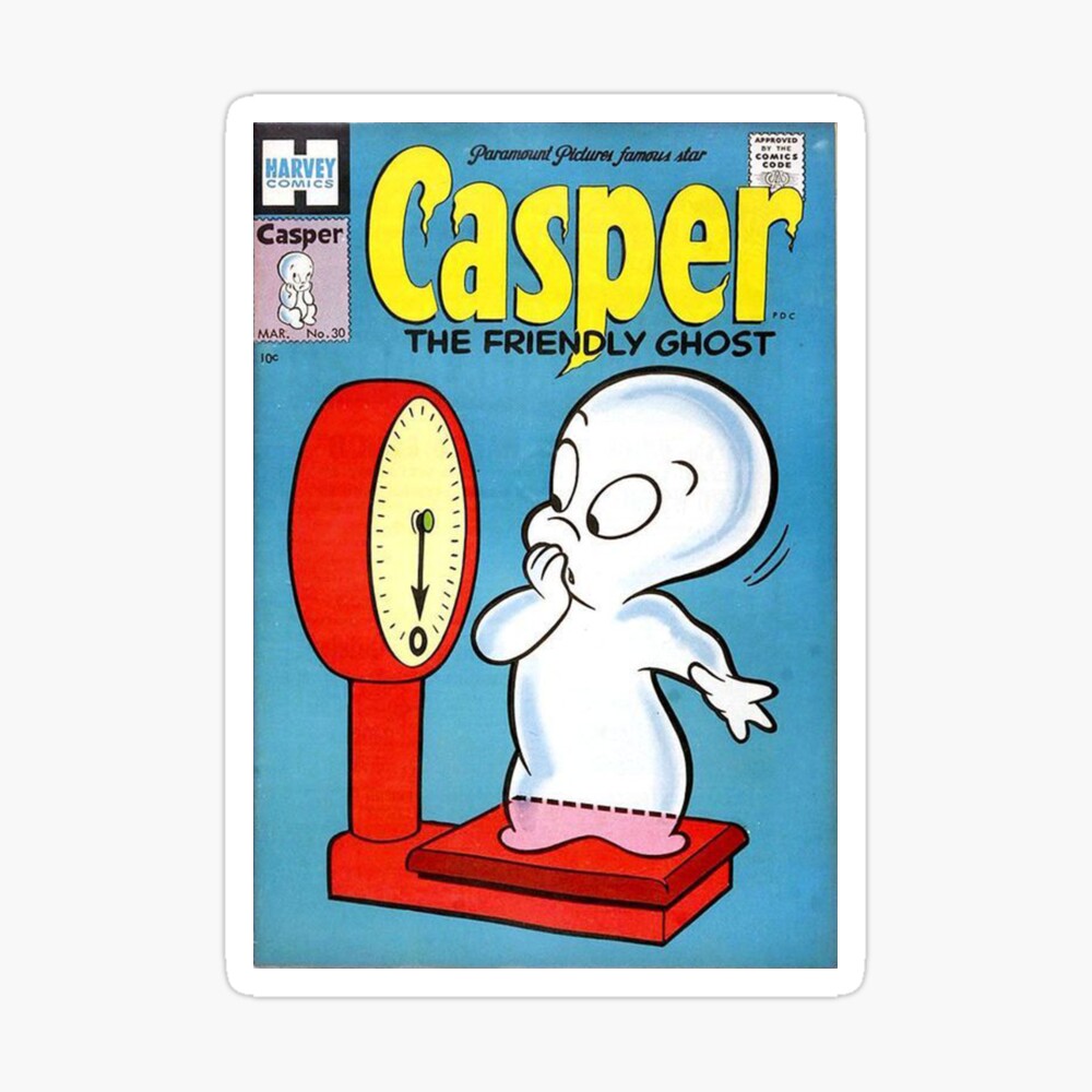 Casper - vintage comic Spiral Notebook by auroragalavis