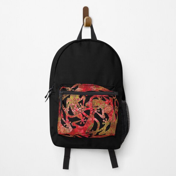Item preview, Lizards Mandala night - red & gold designed and sold by DreaMground.