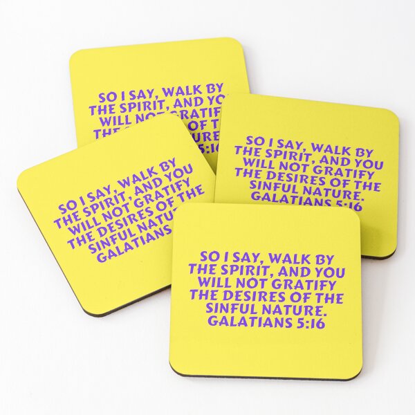 Item preview, Bible Verse Galatians 5:16 designed and sold by Prayingwarrior.