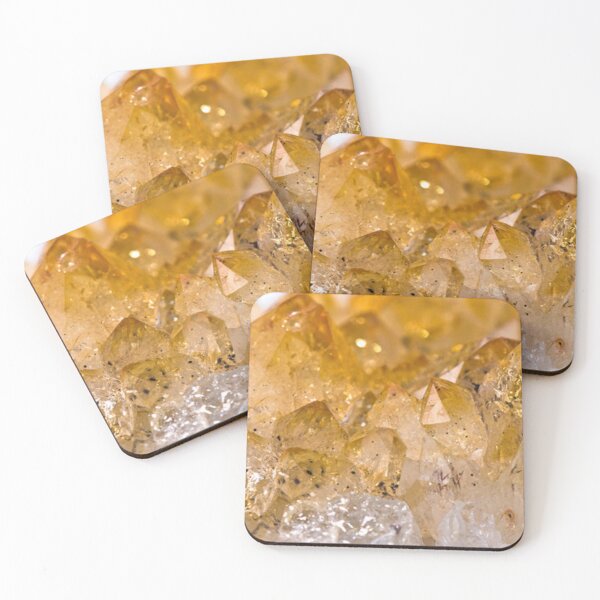 Item preview, Citrine yellow crystal gemstone  designed and sold by Cutees-designs.