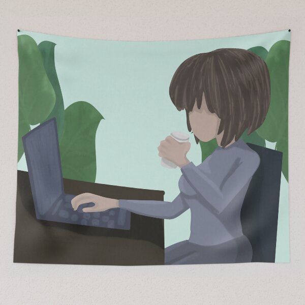 Item preview, Work from home  designed and sold by Antiope33.