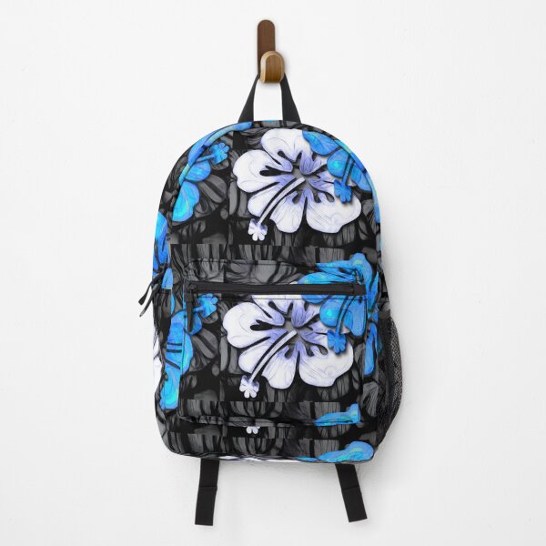 Item preview, Foliage Hibiscus - Blue in Darkness designed and sold by DreaMground.