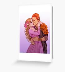 Lucien and Elain Greeting Card