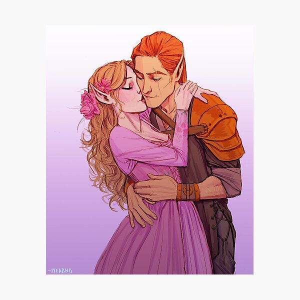 Lucien and Elain Photographic Print