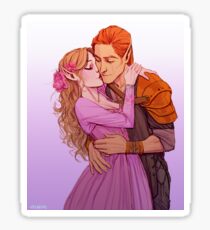 Lucien and Elain Sticker