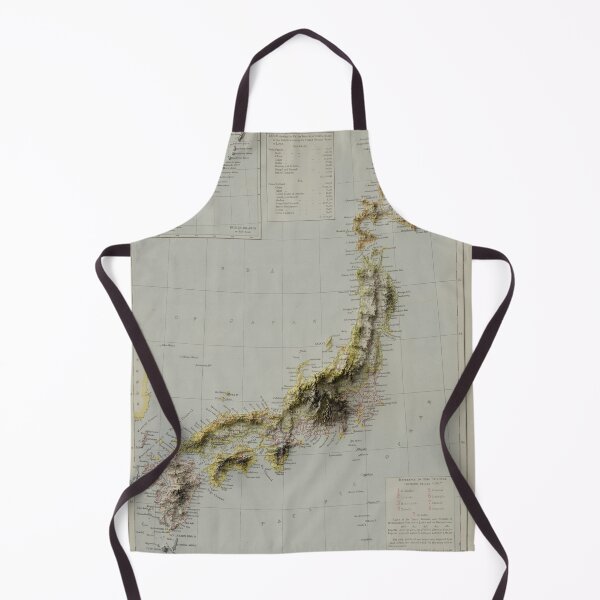 Item preview, Japan Relief Map (1883) - 3D Render designed and sold by Henrik Gulliksen Schüller.