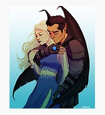 Morrigan and Azriel Photographic Print