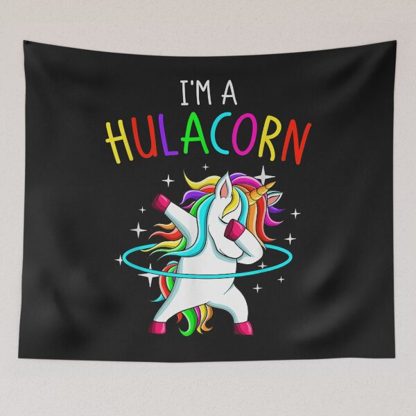 Item preview, Hulahoop Hula Dabbing Hoop Unicorn Dance Im A Hulacorn TShirt11 designed and sold by etamarapk.