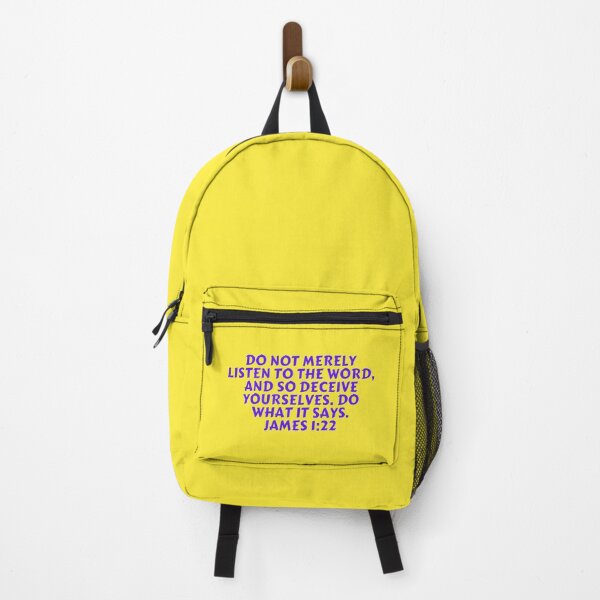 Item preview, Bible Verse James 1:22 designed and sold by Prayingwarrior.