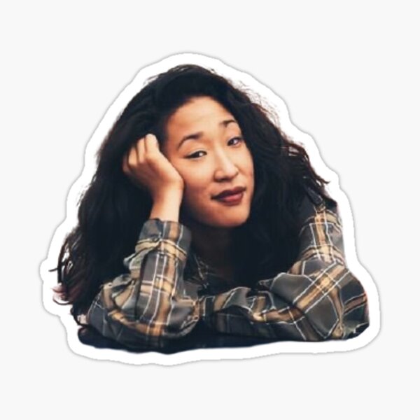 Item preview, Vintage Sandra Oh Sticker designed and sold by shrekyeehaw.