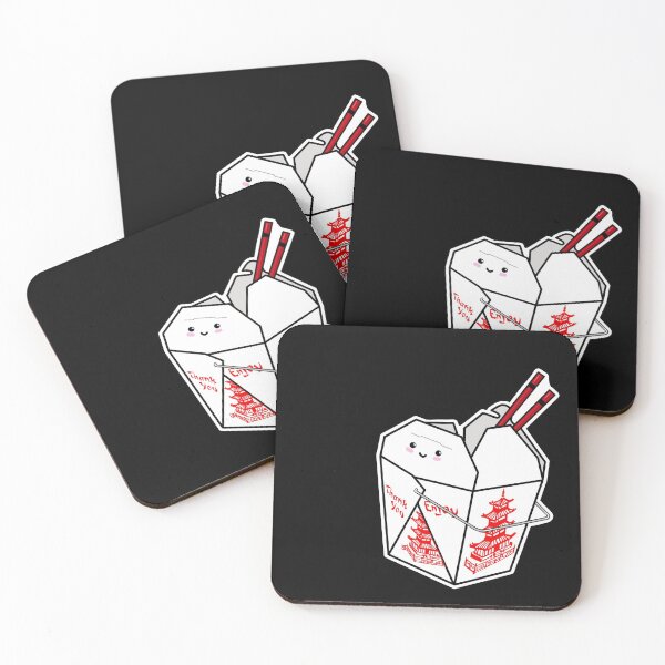 Item preview, Cute Chinese Takeout Food Container with Chopsticks designed and sold by littlefangco.