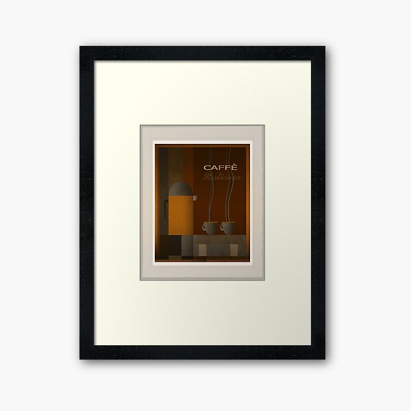 Item preview, Caffe Italiano Art Deco designed and sold by Tisfraai.