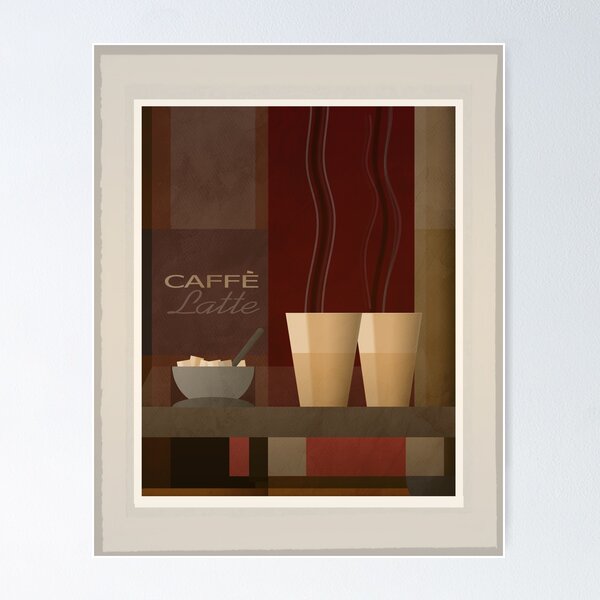 Item preview, Caffe Latte Art Deco designed and sold by Tisfraai.