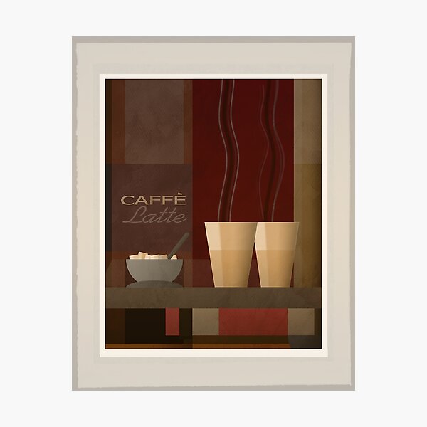 Item preview, Caffe Latte Art Deco designed and sold by Tisfraai.