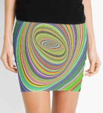 Psychedelic ellipse Mini Skirt