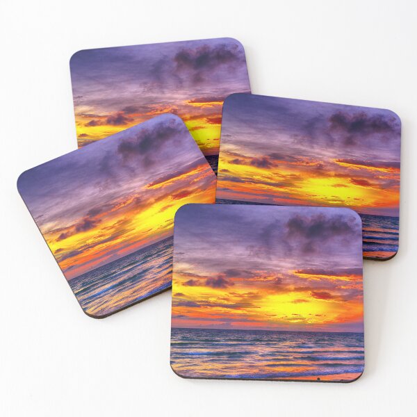 Item preview, COLORFUL OCEAN SUNSET designed and sold by apparelsocietee.