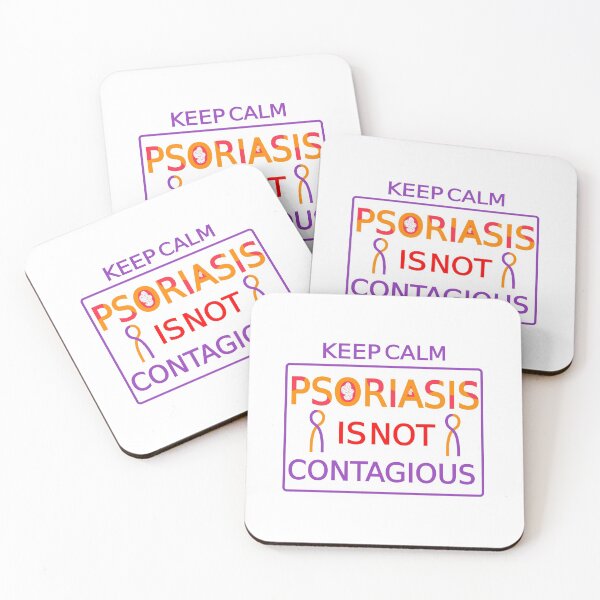 Item preview, Psoriasis awareness  designed and sold by CyclopsDesigns.