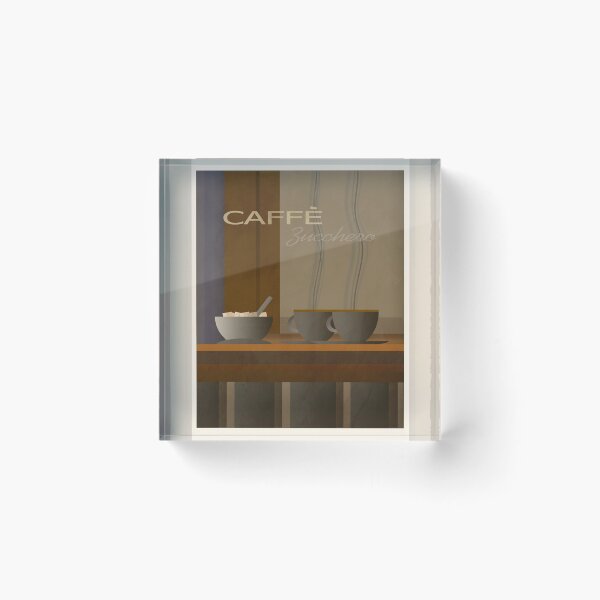 Item preview, Caffe Zucchero Art Deco designed and sold by Tisfraai.