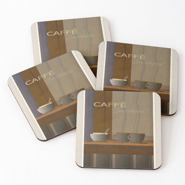Item preview, Caffe Zucchero Art Deco designed and sold by Tisfraai.