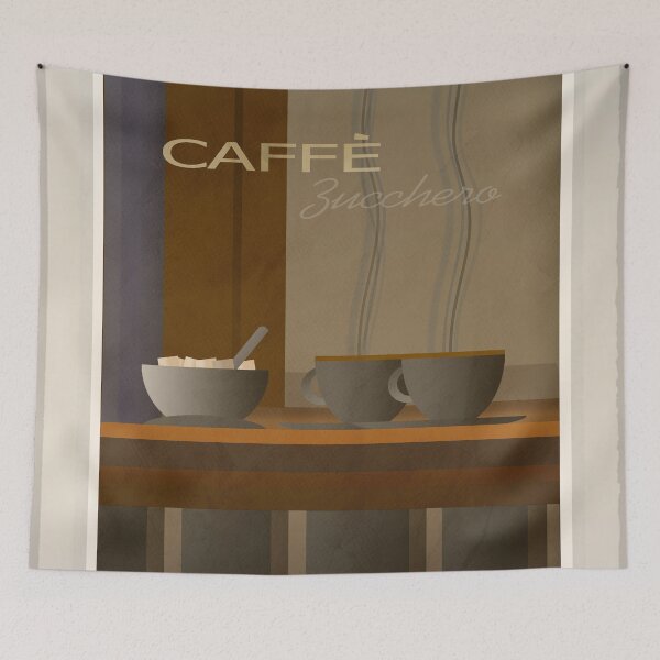 Item preview, Caffe Zucchero Art Deco designed and sold by Tisfraai.