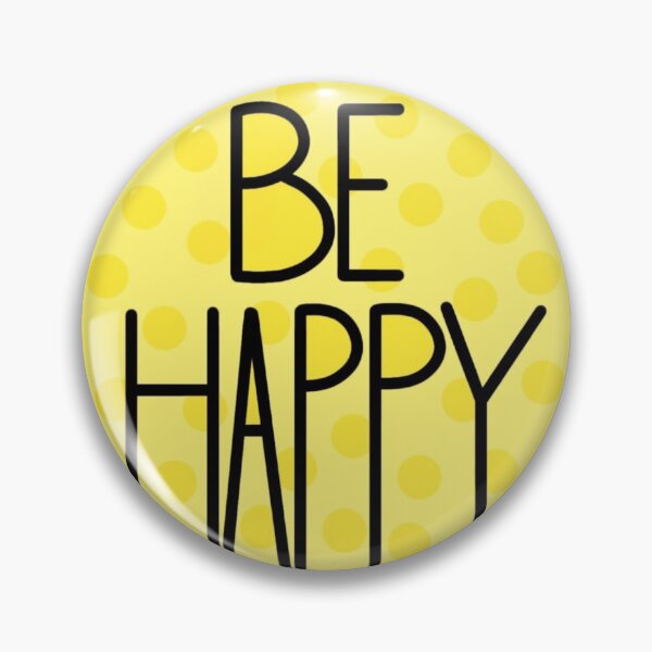 Item preview, Just Be Happy Positive Quote , Pastel Yellow designed and sold by Barolina.
