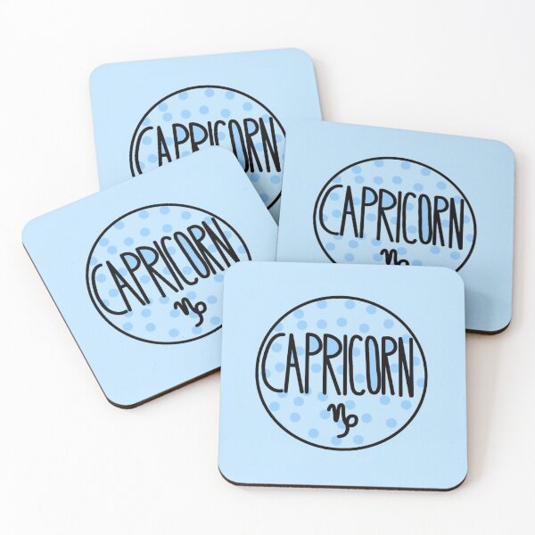 Item preview, Capricorn Zodiac Sign , Sign Of Zodiac Pastel Blue designed and sold by Barolina.