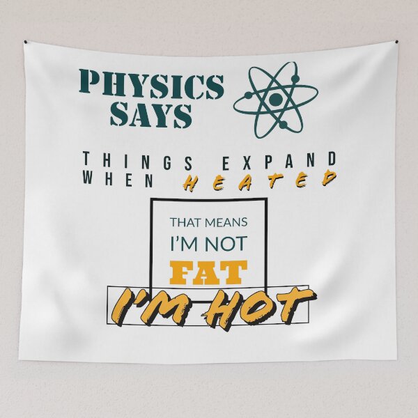 Item preview, IM HOT NOT FAT designed and sold by TheVirtualShop.
