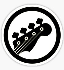 Bass Guitar Stickers | Redbubble