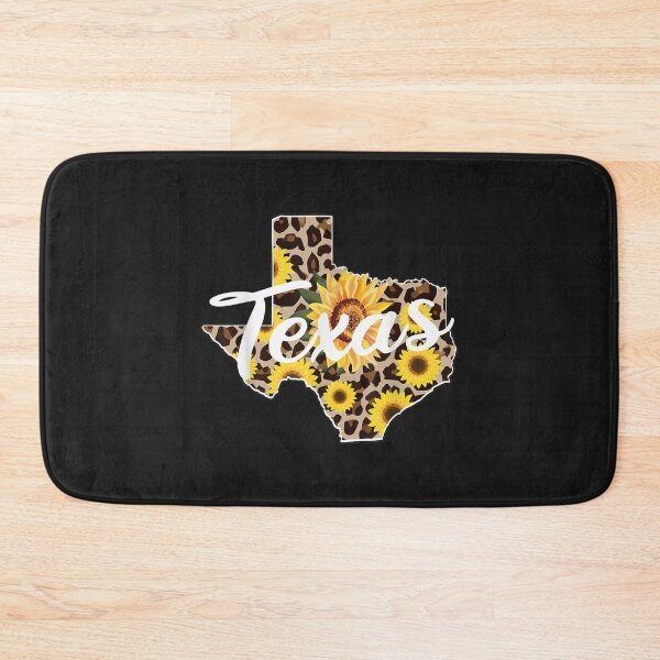 Item preview, Texas Girl Sunflower Leopard Rustic Black State Pride TShirt99 designed and sold by etamarapk.