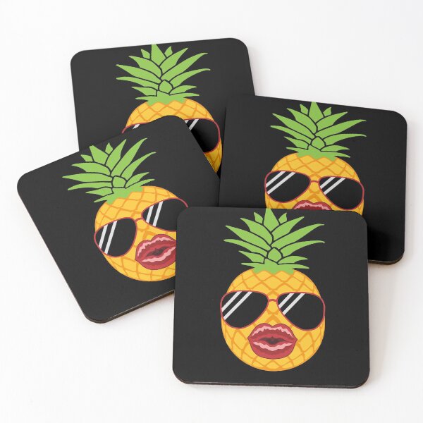 Item preview, Pineapple with lip filler Botox Funny Pineapple  designed and sold by gogo-jr.