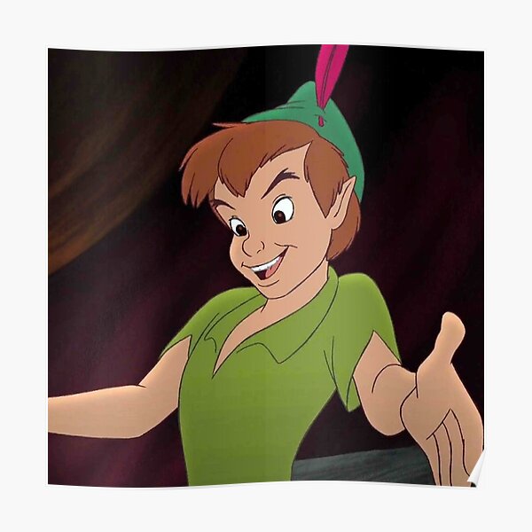 Poster Peter Pan Redbubble